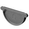 Заглушка желоба D125 Docke Stal Premium